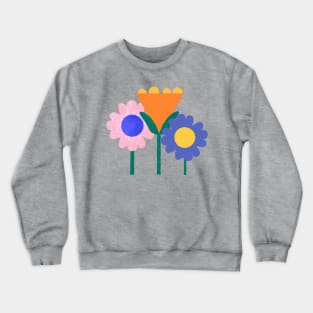 Cute bold floral Crewneck Sweatshirt